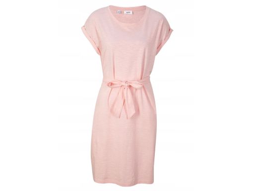 B.P.C bawełniana sukienka z wiązaniem róż r.44/46