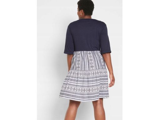 AE2776 sukienka shirtowa krótki rękaw 40/42.