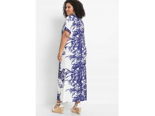 B.P.C długa sukienka kaftanowa maxi r.36/38