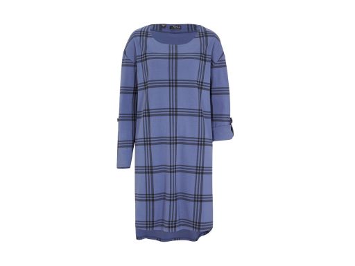 B.P.C sukienka dresowa asymetryczna w kratę 40/42.