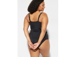 B.P.C tankini z topem bandeau czarne (2 części) r.48