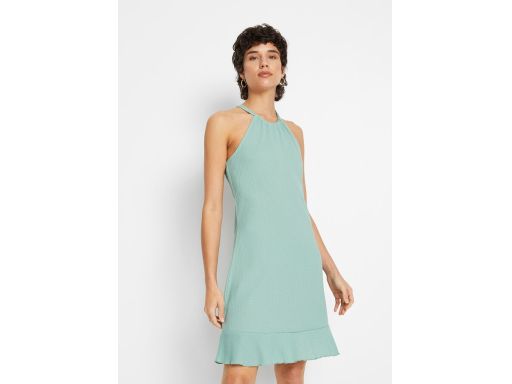 B.P.C sukienka dżersejowa szałwia 36/38.