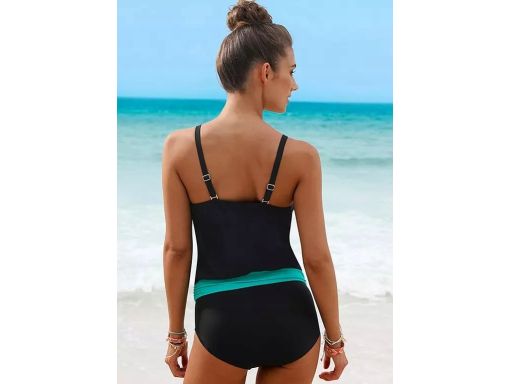 B.P.C kostium kąpielowy oversize czarny z łapaczem snów ^50