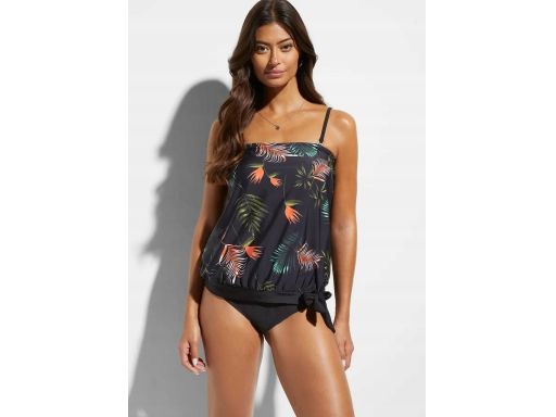 B.P.C tankini z odpinanymi ramiączkami we wzory r.40