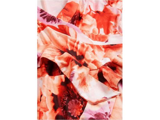 B.P.C długa sukienka w kolorowe kwiaty 36/38.