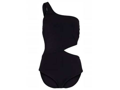 B.P.C kostium kąpielowy monokini czarny asymetryczny 42.