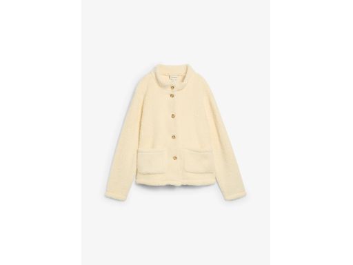 B.P.C bluza ecru rozpinana z