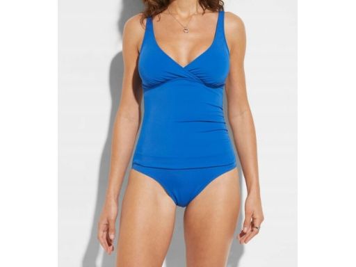 B.P.C kostium jednoczęściowy niebieski efekt tankini 44.