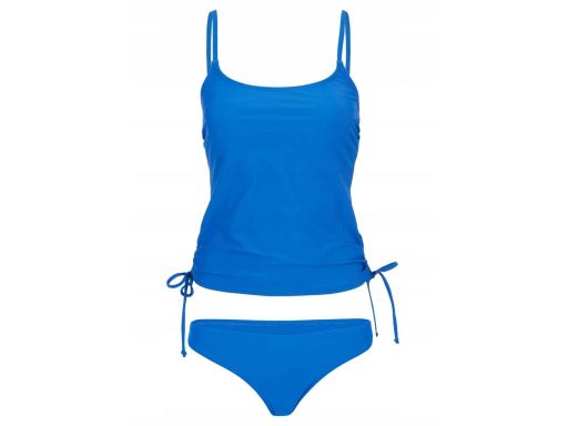 B.P.C niebieskie tankini klasyczne z figami 42.