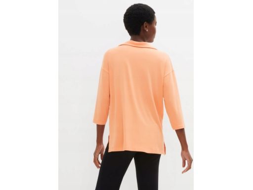 B.P.C bluzka pomarańczowa z kołnierzykiem r.44/46