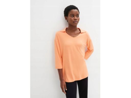 B.P.C bluzka pomarańczowa z kołnierzykiem r.44/46