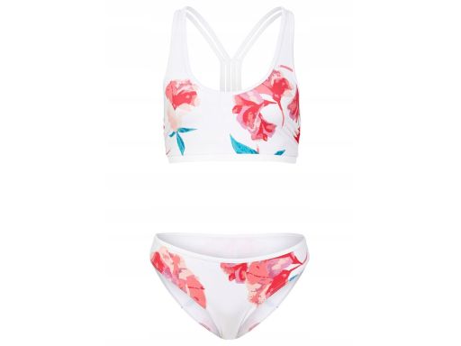 B.P.C bikini bustier z figami białe w kolorowe wzory 38.