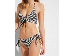 B.P.C bikini z efektownym nadrukiem modne 48 (95B).