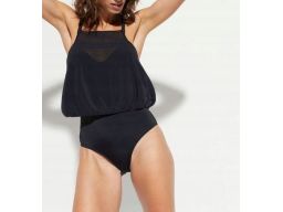 B.P.C kostium kąpielowy shape czarny silnie modelujący r.48(95E)