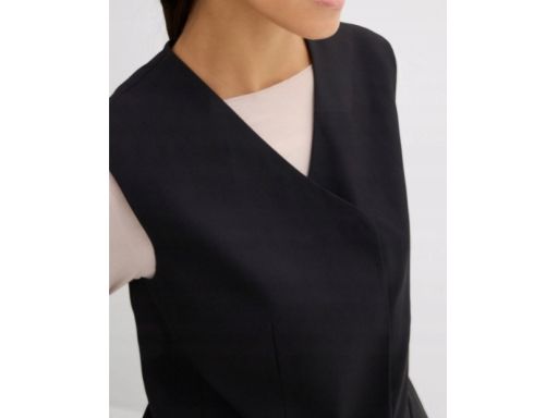 B.P.C kamizelka asymetryczna damska czarna 42.