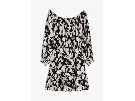 B.P.C midi sukienka carmen w kwiaty r.50