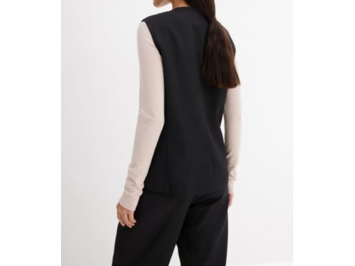 B.P.C kamizelka asymetryczna damska czarna 38.