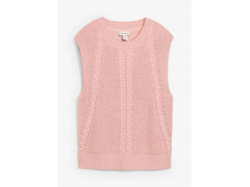 B.P.C kamizelka dzianinowa różowa r.40/42
