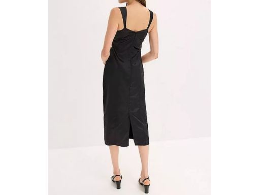 B.P.C sukienka satynowa czarna sexy r.40