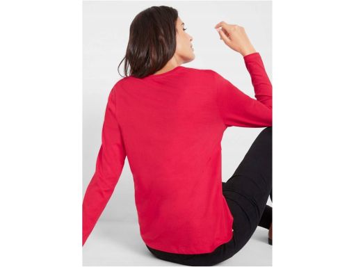 B.P.C bluzka czerwona z nadrukiem świąteczna r.40/42