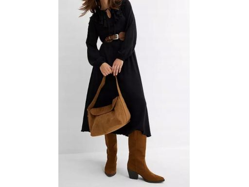 B.P.C sukienka midi czarna r.44