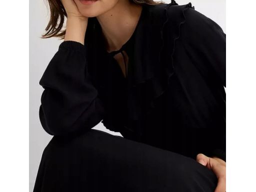 B.P.C sukienka midi czarna r.44