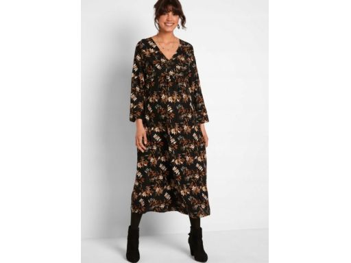 B.P.C sukienka ciążowa wzorzysta midi r.36