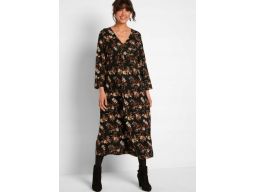 B.P.C sukienka ciążowa wzorzysta midi r.36