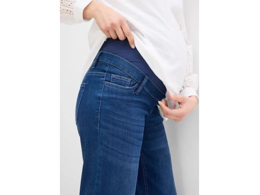 B.P.C spodnie ciążowe jeansy 7/8 proste r.46