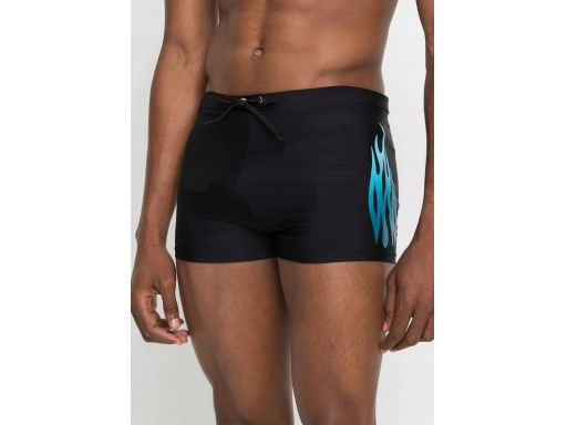 B.P.C męskie spodenki kąpielowe czarne z nadrukiem ^56/58