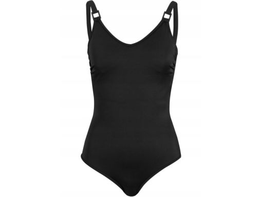 B.P.C kostium jednoczęściowy czarny z aplikacją przy ramiączkach 40.