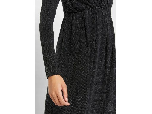 B.P.C sukienka ciążowa i do karmienia piersią ze srebrną nitką 36/38.