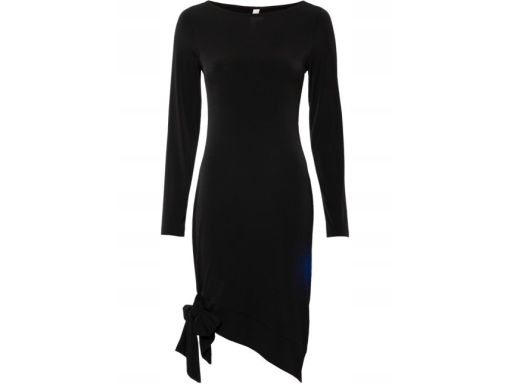 B.P.C sukienka wiązana czarna modna r.36/38