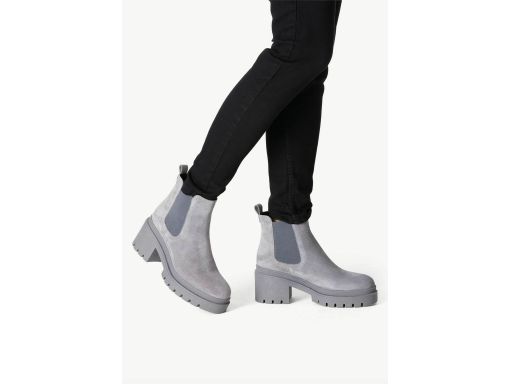 Legero botki na grubej podeszwie GORE-TEX skóra naturalna 41