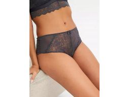 B.P.C. majtki figi antracytowe koronkowe r.36/38