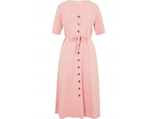 B.P.C sukienka bawełniana midi z guzikami ^44/46