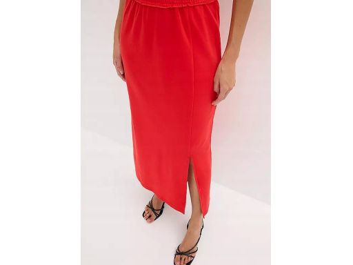 B.P.C letnia sukienka bawełniana czerwona 40/42.