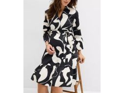 B.P.C sukienka ciążowa wzorzysta midi r.40