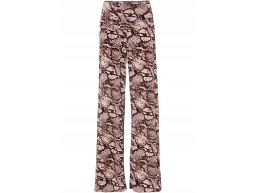 B.P.C luźne spodnie skóra węża elastyczne 36/38
