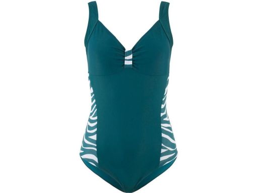B.P.C kostium kąpielowy zielony klasyczny 48