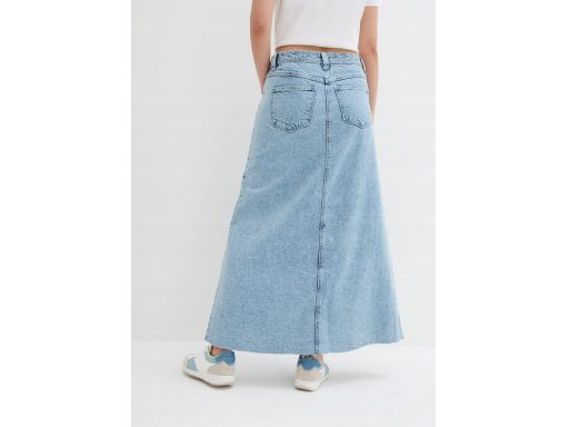 B.P.C długa spódnica jeansowa jasnoniebieska 52.