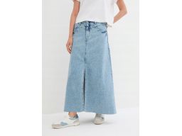 B.P.C długa spódnica jeansowa jasnoniebieska 52.