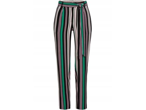 B.P.C spodnie 7/8 w paski 44