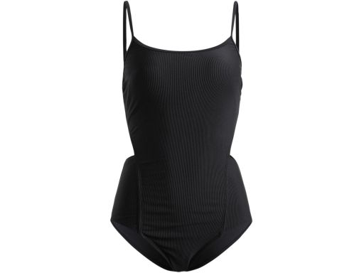 B.P.C kostium kąpielowy monokini czarny prążkowany 44