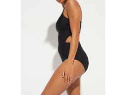 B.P.C kostium kąpielowy monokini czarny prążkowany 44