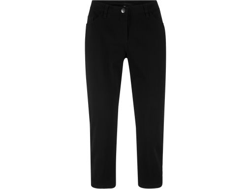 B.P.C spodnie 3/4 damskie czarne bawełna 40