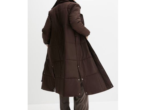 B.P.C płaszcz pikowany brązowy r.48