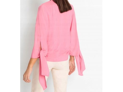 B.P.C bluzka różowa wiązanie 40