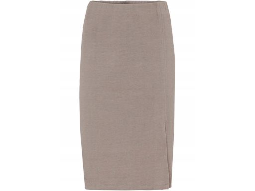 B.P.C spódnica dzianinowa midi beżowa 36/38