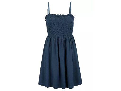 B.P.C sukienka granatowa na ramiączkach bawełna 44/46